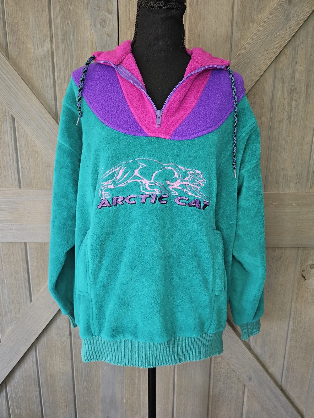 Vintage Arctic Cat Hoodie sz Medium